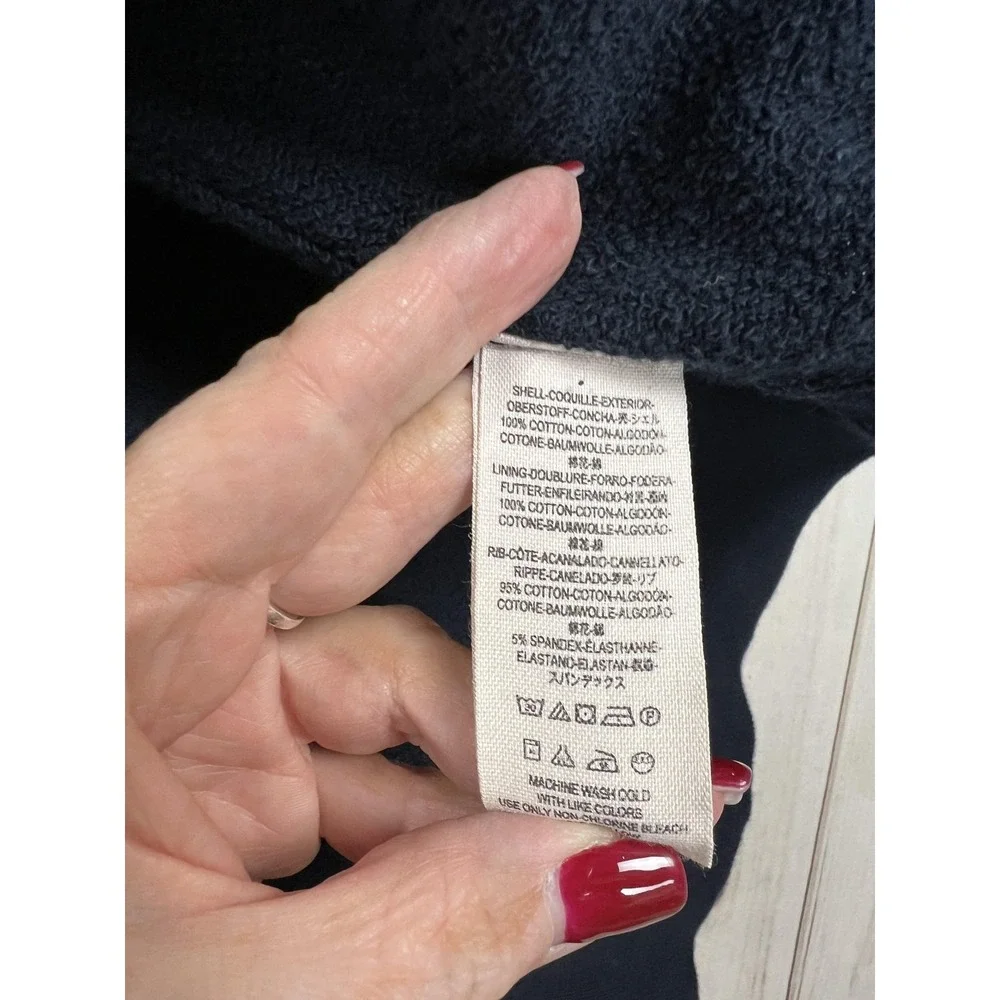 Free People Jacket Womens Medium Layered Lightwash Denim Boho Urban Distressed - Picture 8 of 8